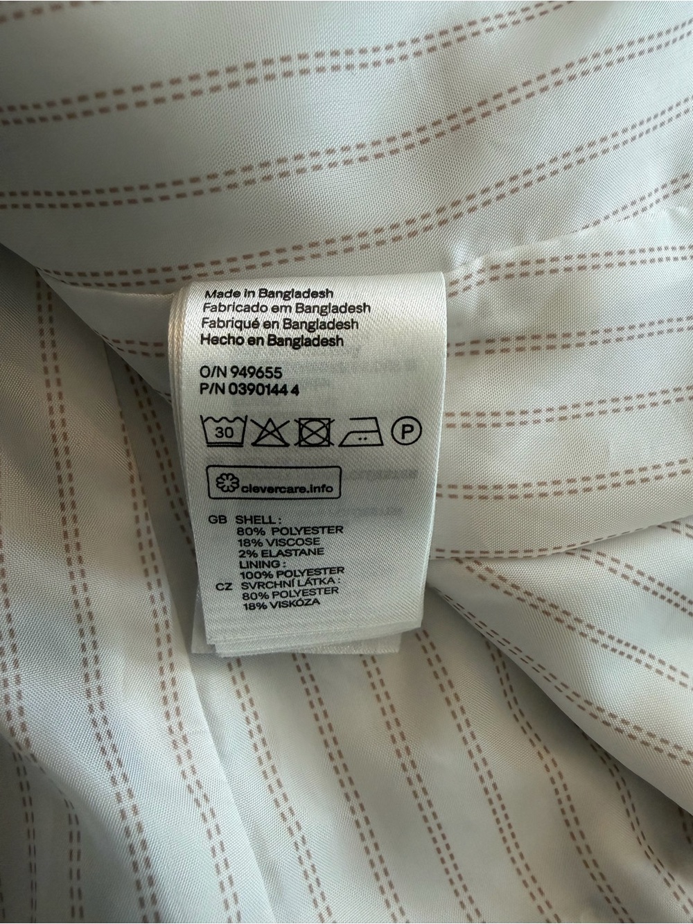 H&M Gray Single-Button Blazer - Picture 4 of 7